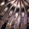 Gewoelbe2 basilica de santa maria del mar barcelona