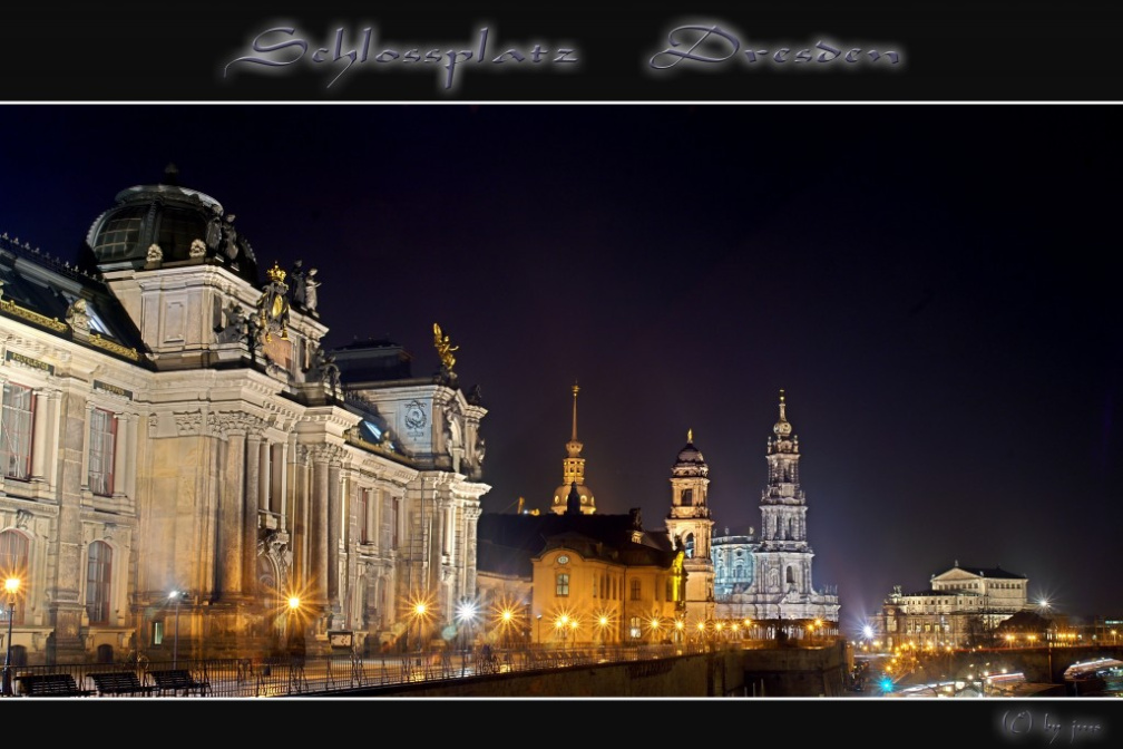 Schlossplatz Pano Rahmen